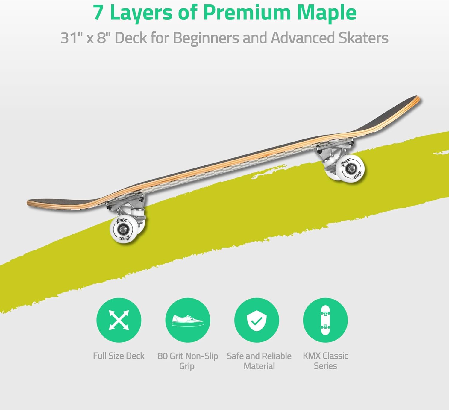 Thumbnail 5 de Arrow Board 31 Zoll Skateboard KMX Serie