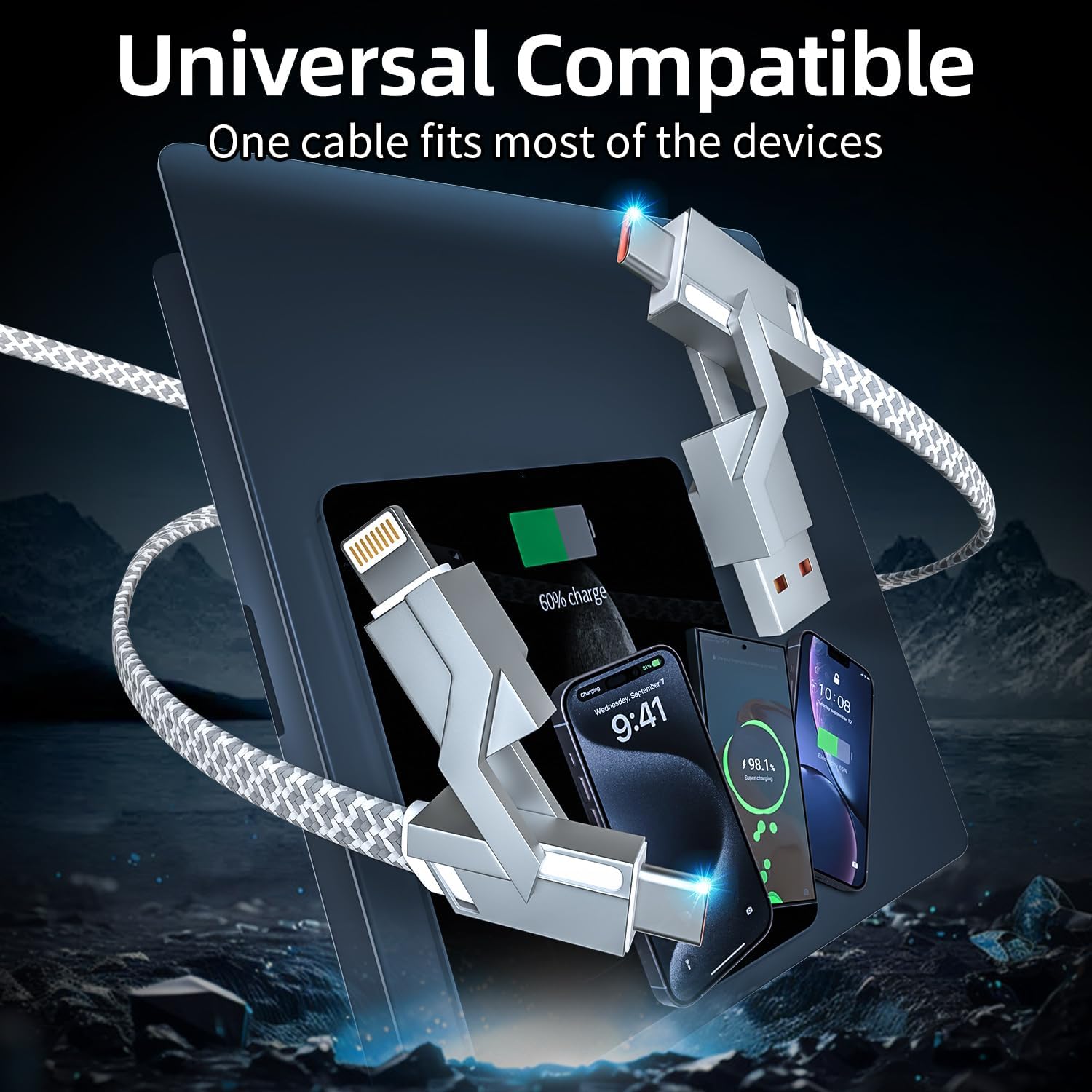 Thumbnail 4 de 66W 4 in 1 Charging Cable
