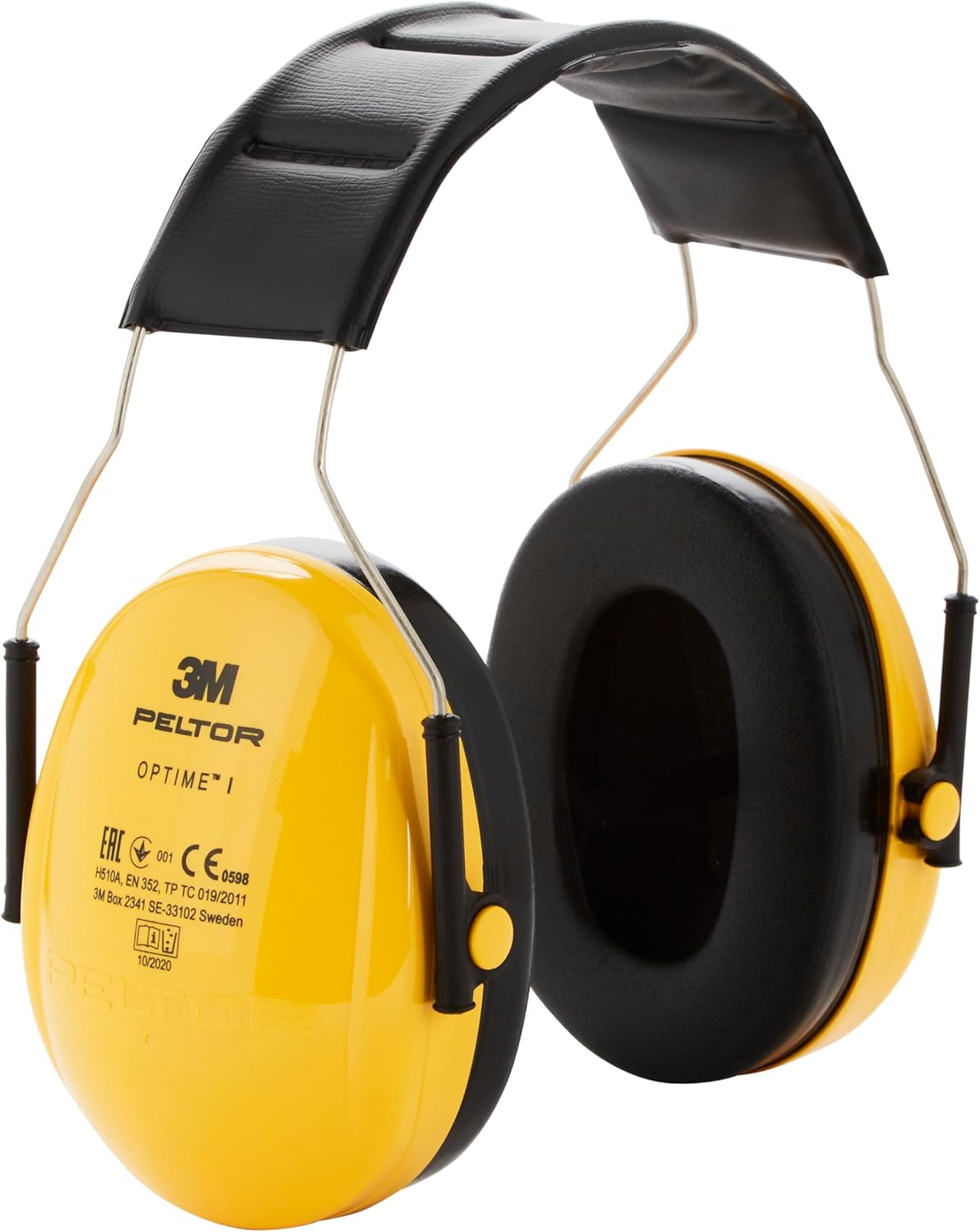 Detalle de 3M Peltor Optime I H510A Gehörschutz – leichter, bequemer Schutz mit Weichkissen