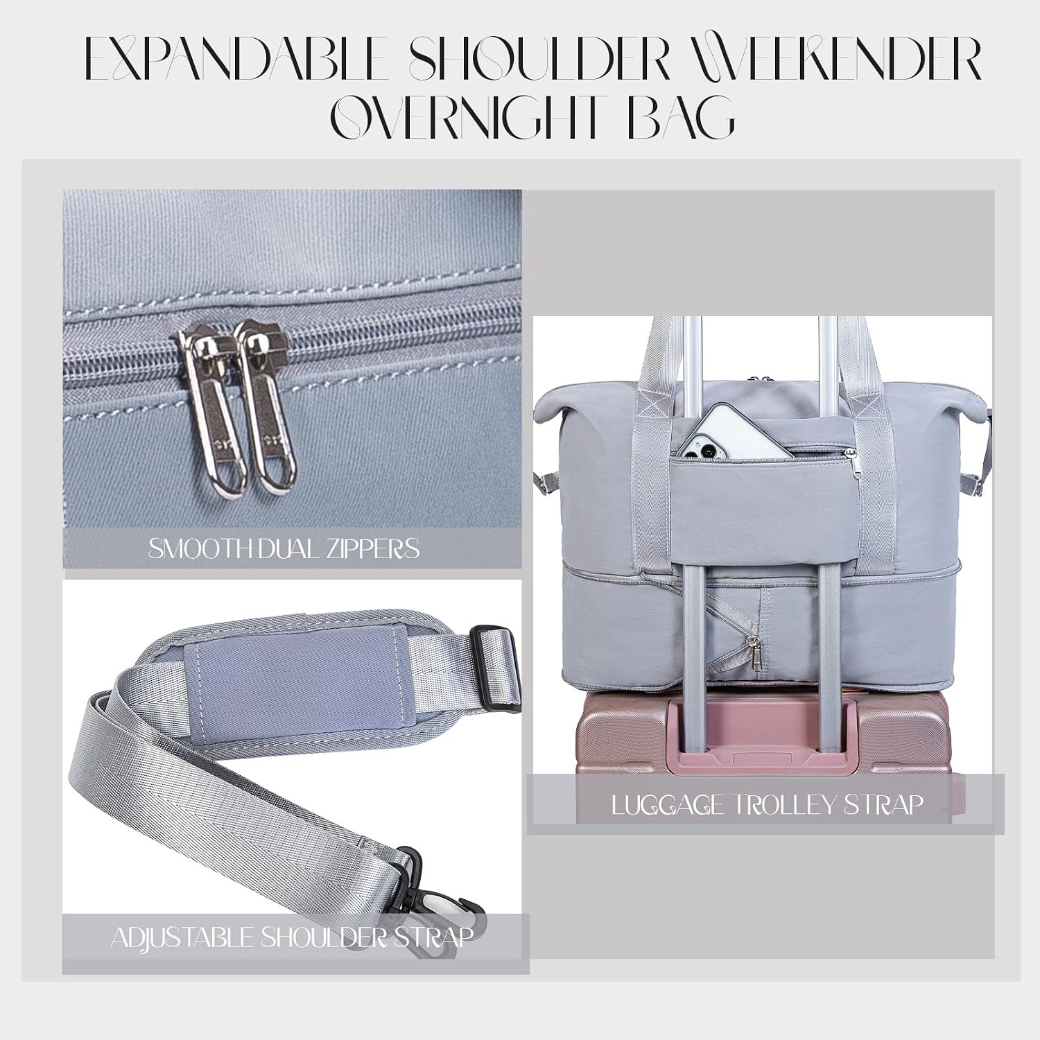 Detalle 1 de Hayayu Cabin Bag 40x30x20 Underseat