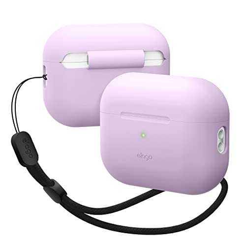 Detalle de elago Coque silicone pour AirPods Pro 2 avec dragonne, violet