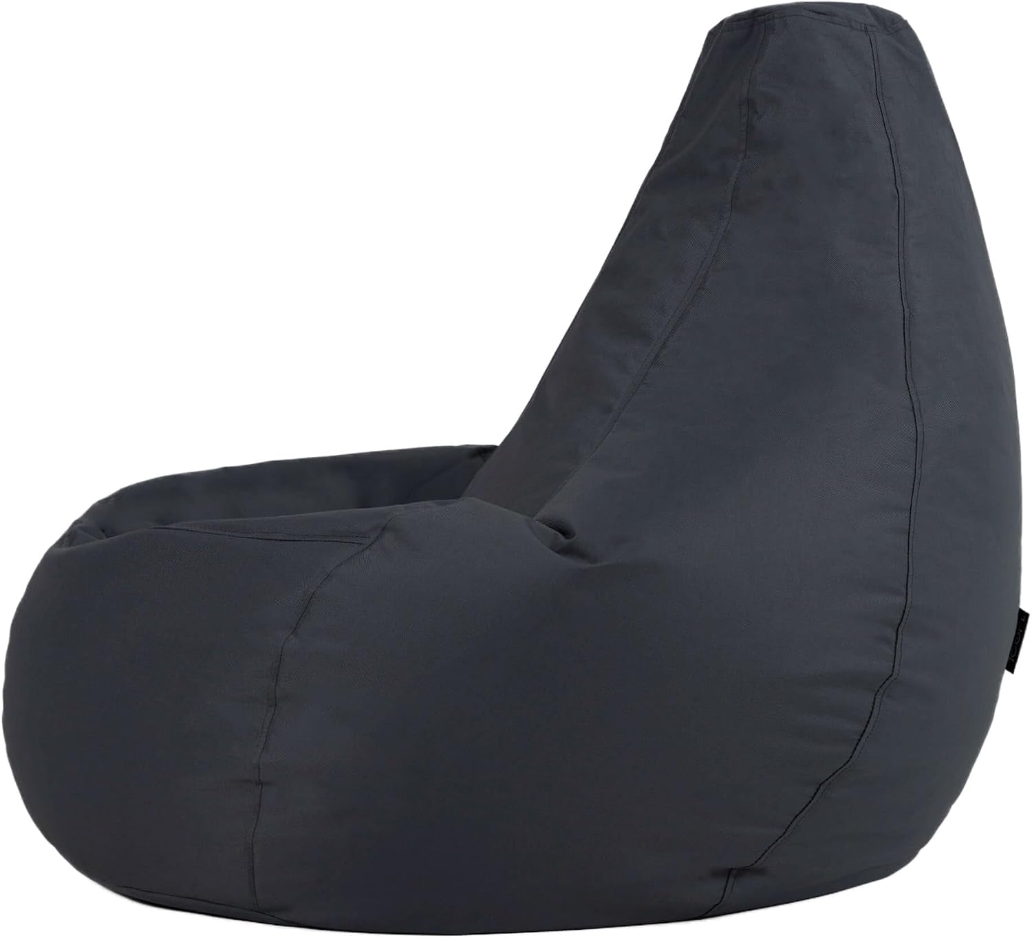 Thumbnail 5 de Bean Bag Bazaar Dalton Gaming Bean Bag Chair (Charcoal Grey) — water resistant fabric, filling included