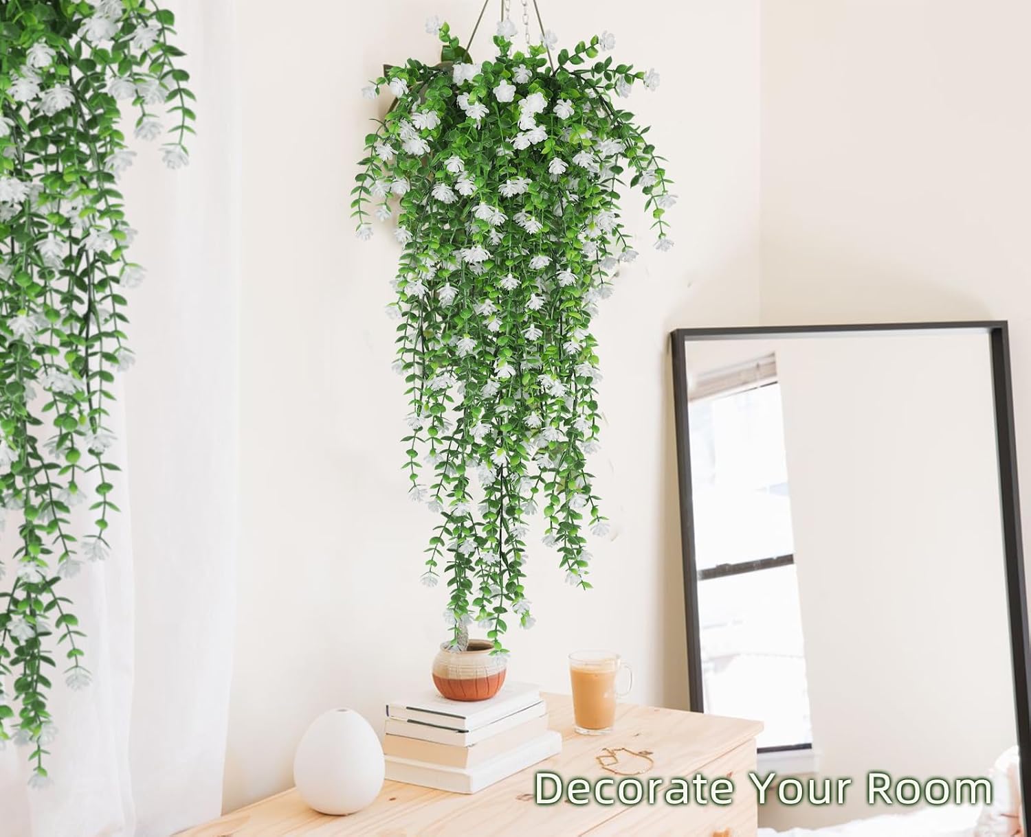 Detalle 2 de RECUTMS Artificial Hanging Plants, 3-pack