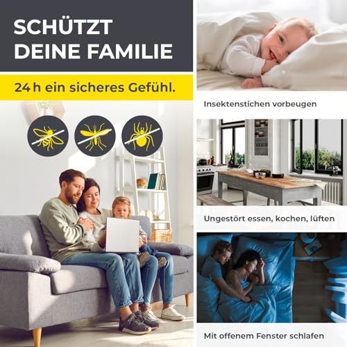 Thumbnail 8 de EASYmaxx Fliegengitter für Fenster mit Magic Click – Individuell zuschneidbares Moskitonetz bis 150 × 130 cm