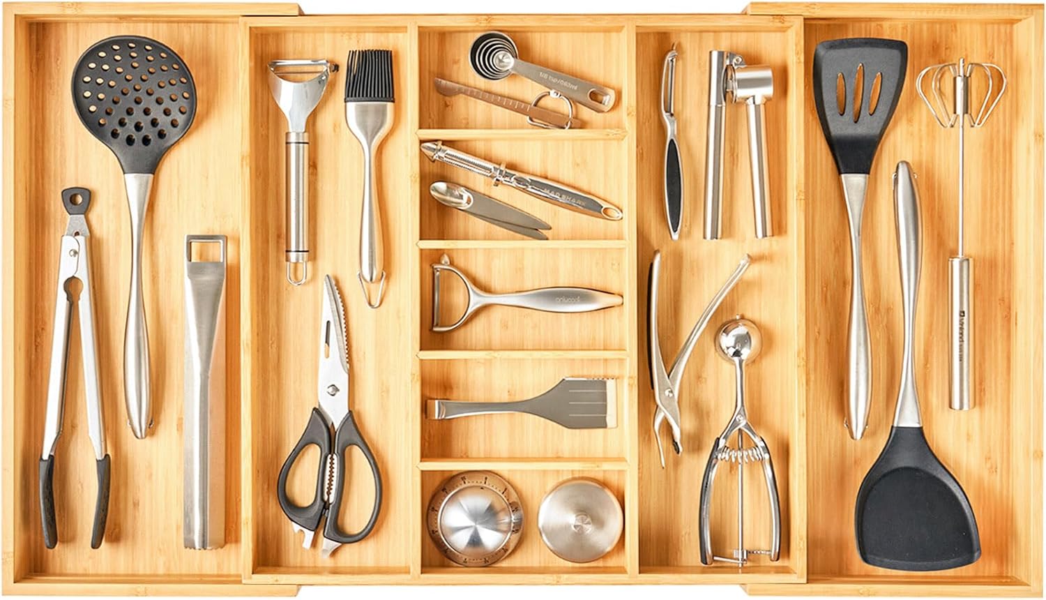 Thumbnail 6 de UMILIFE Expandable Kitchen Drawer Organizer, 2.5-Inch