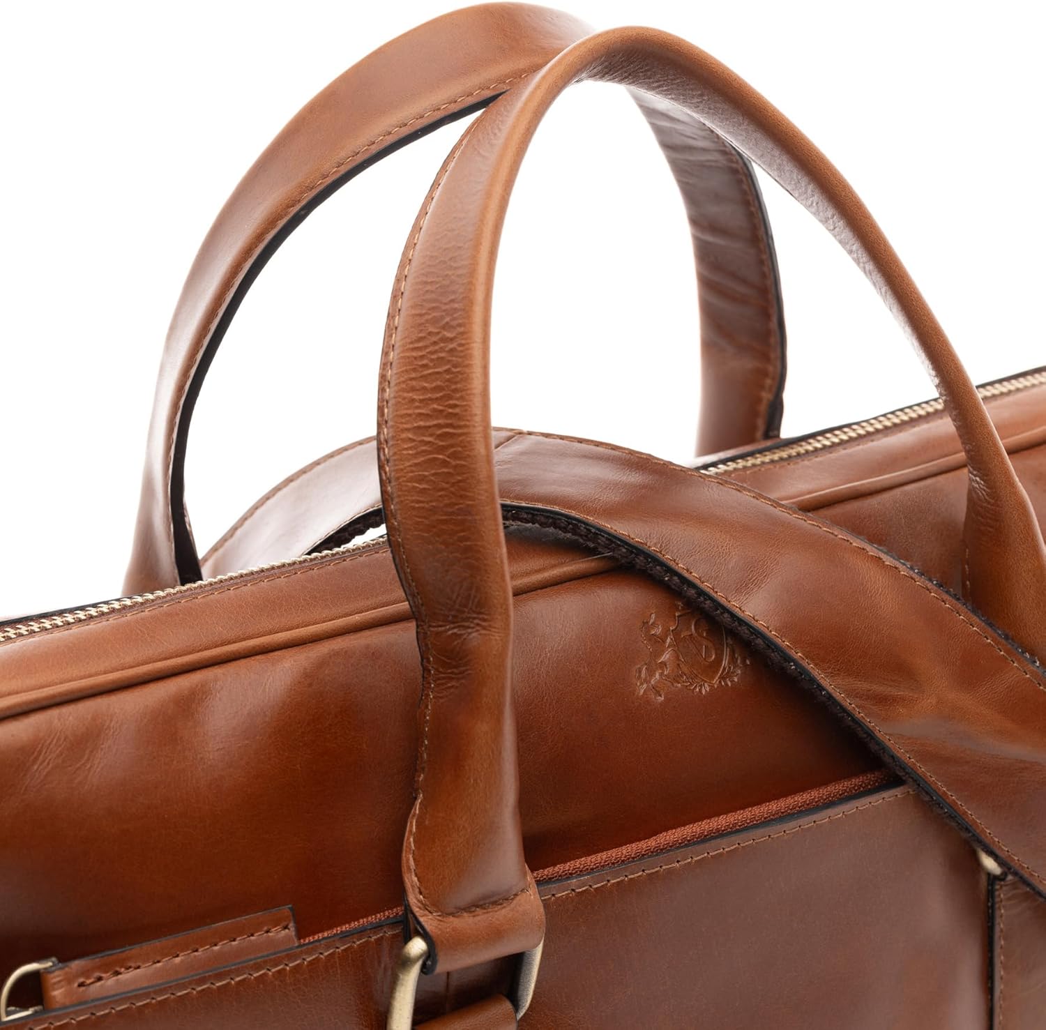 Thumbnail 4 de SID & VAIN Sac Ordinateur Portable en Cuir Véritable 15 Pouces Brady – Sacoche Professionnelle et Élégante