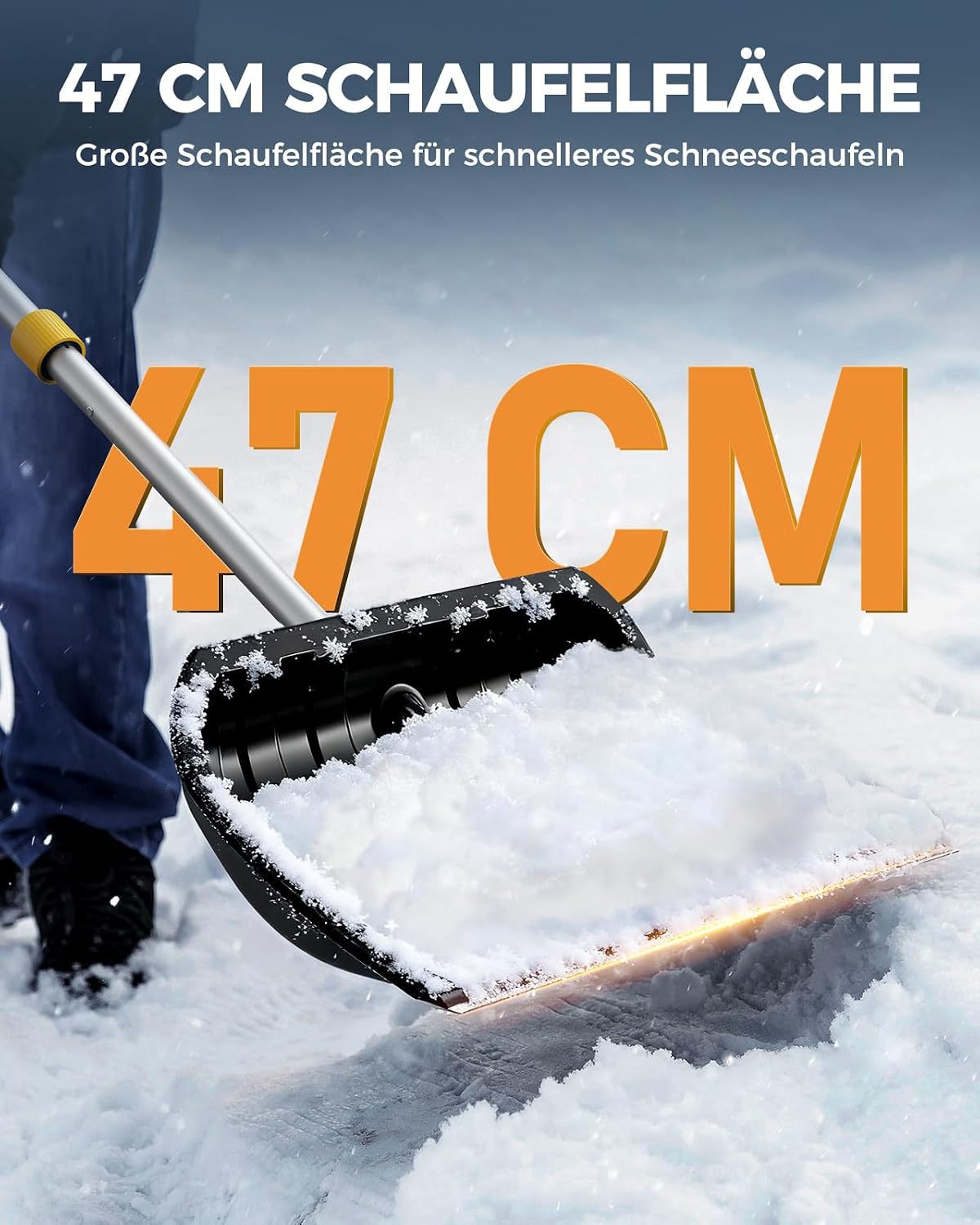 Thumbnail 5 de GroĂźe Schneeschaufel 1400 mm đź›
