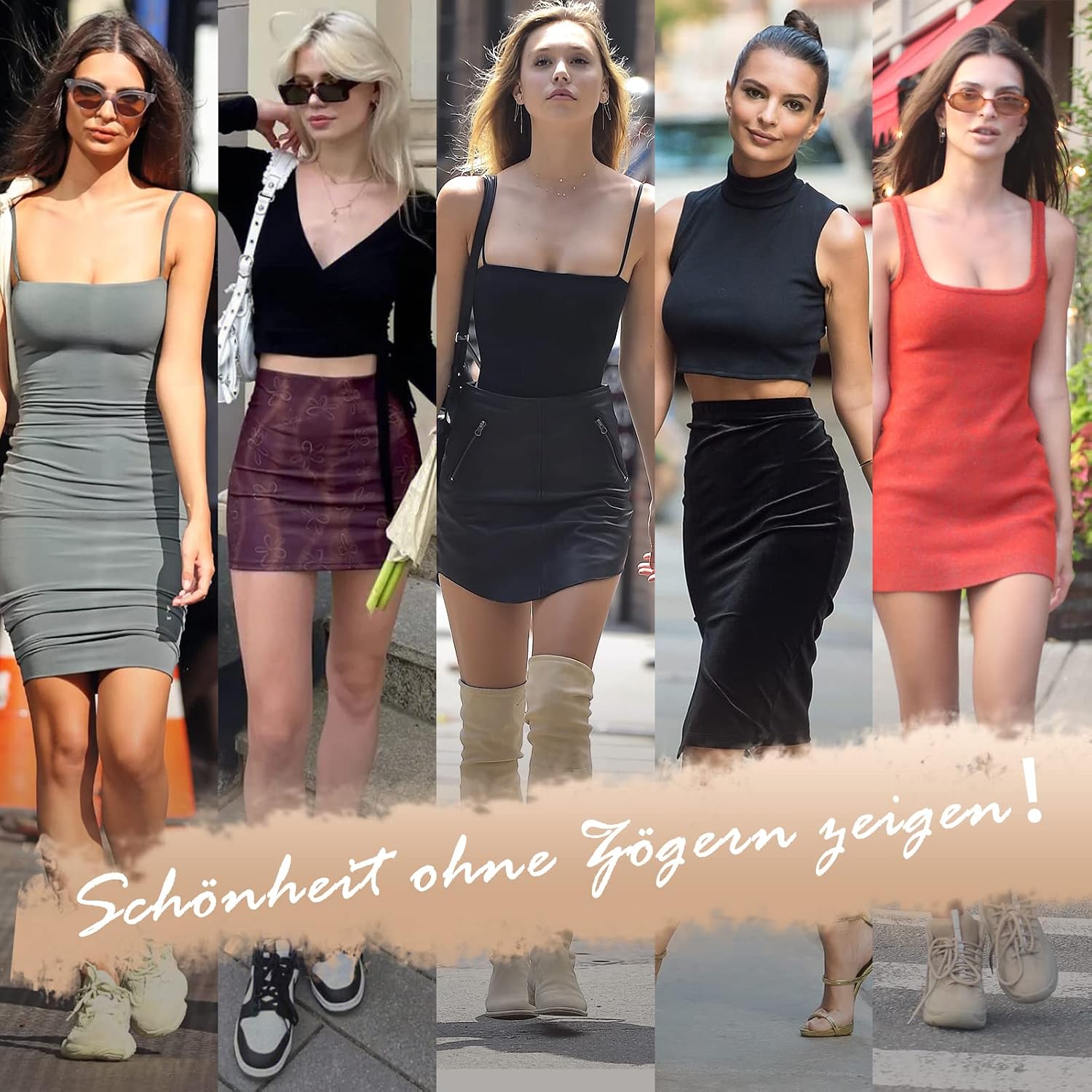 Detalle 2 de YADIFEN Radlerhose Damen Shorts sehr kurz