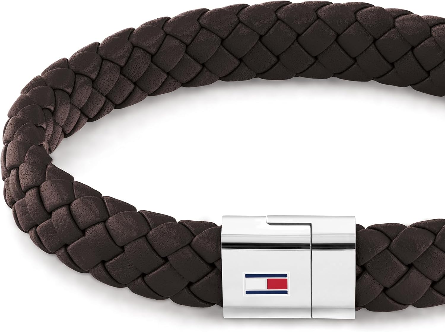 Thumbnail 1 de Tommy Hilfiger Lederarmband für Herren – Geflochtenes Braun, Schwarz oder Blau mit Magnetverschluss