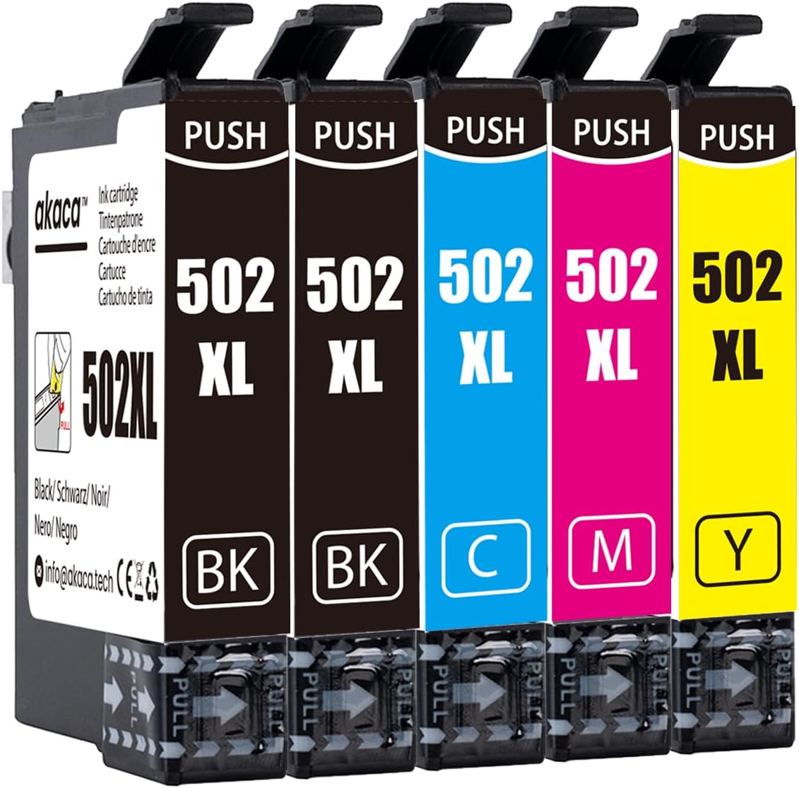 Thumbnail 6 de akaca 502XL cartouches d'encre Pack 4 🖨️