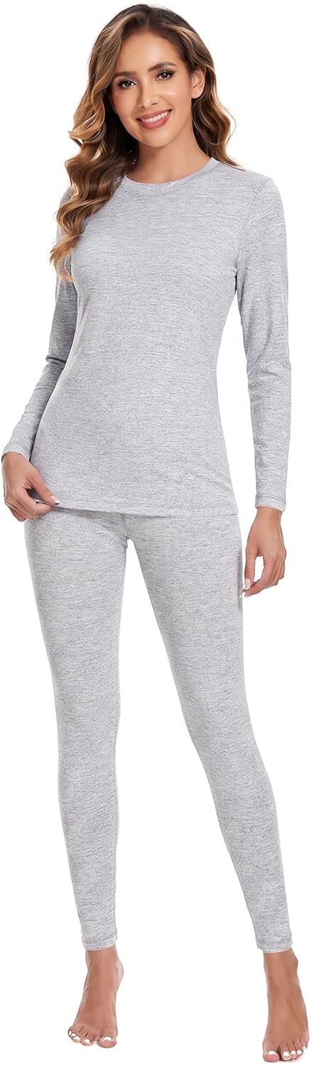 Thumbnail 6 de YADIFEN Women's Thermal Underwear Set, Fleece-Lined