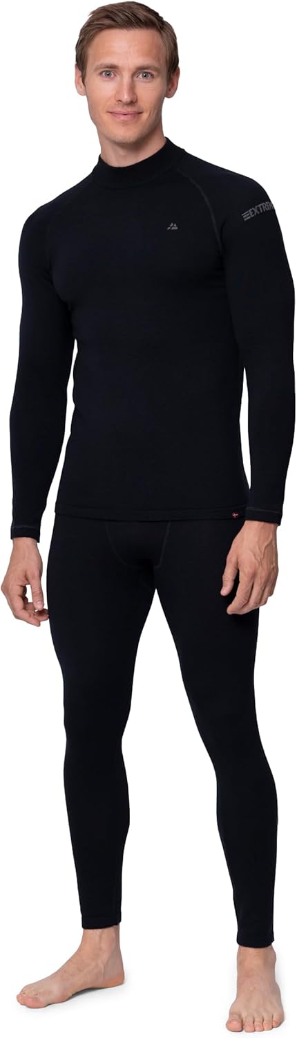 DANISH ENDURANCE Completo termico uomo in lana merino per freddo estremo