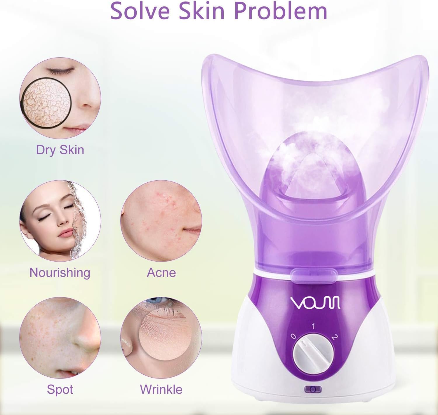Thumbnail 4 de VOUM Facial Steamer 80ml Warm Mist