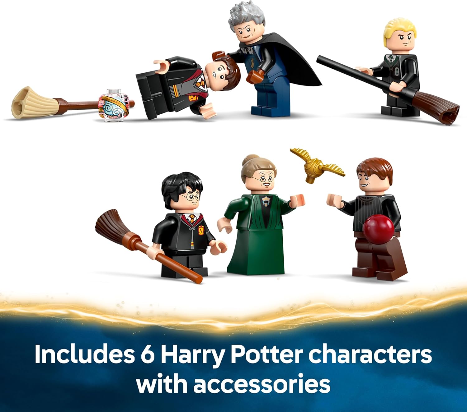 Thumbnail 3 de LEGO Harry Potter Hogwarts Castle: Flying Lessons (76447)
