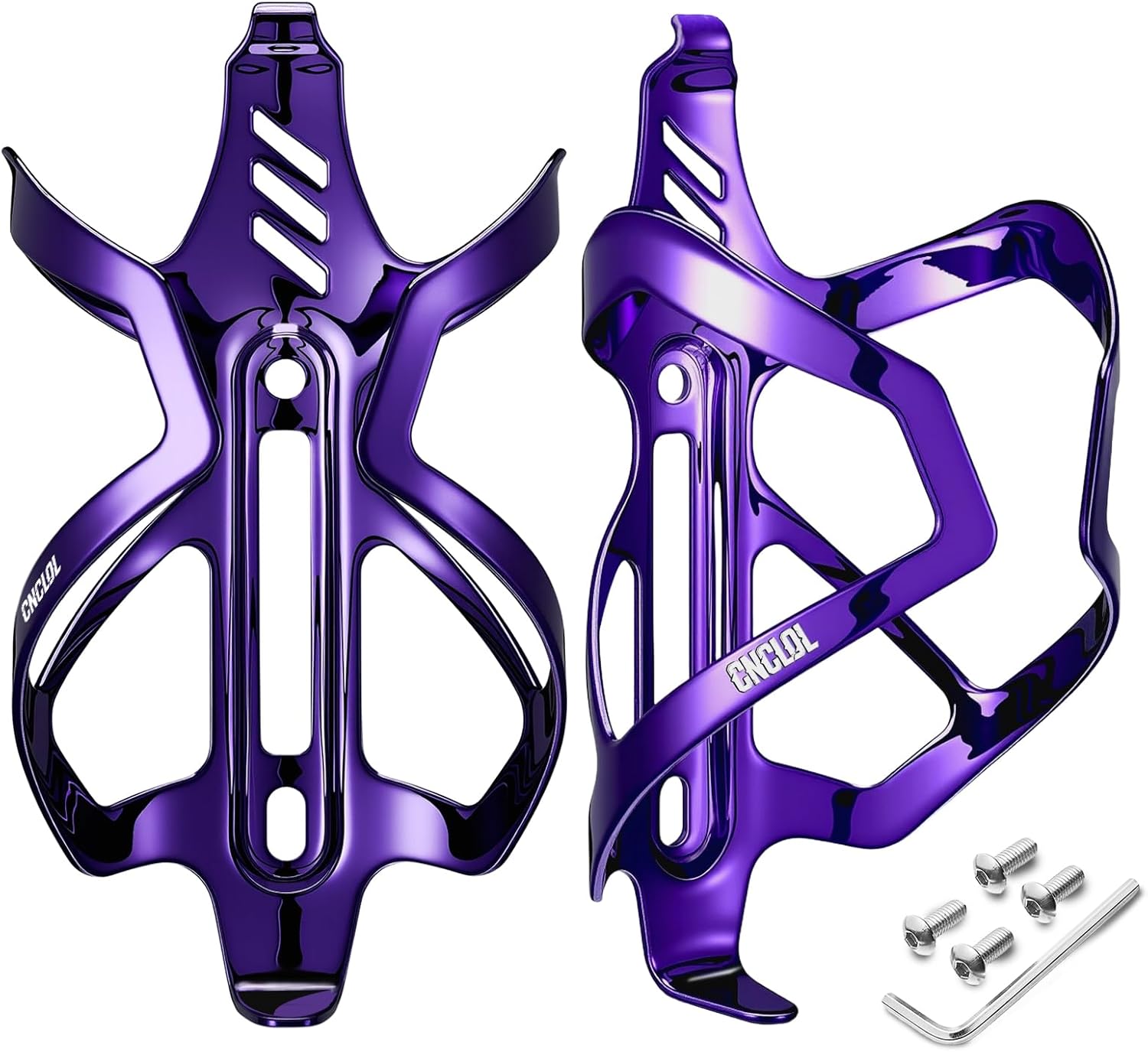CNCLOL Bike Water Bottle Holder – Lightweight Aluminium Cage for 500–950ml Bottles