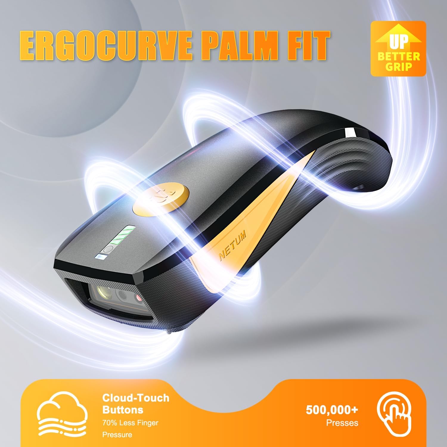 Thumbnail 5 de NETUM CS7501 Lettore di Codici QR: Scanner Bluetooth Portatile 1D/2D per Inventario
