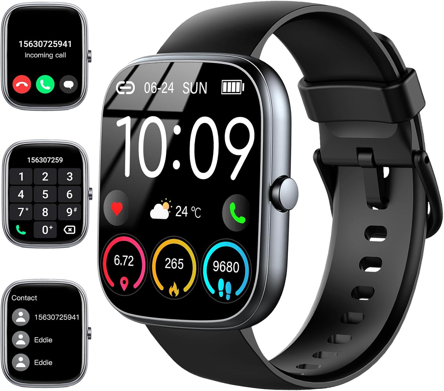 Detalle de 2025 Smartwatch 1.91" HD fitness watch with heart rate