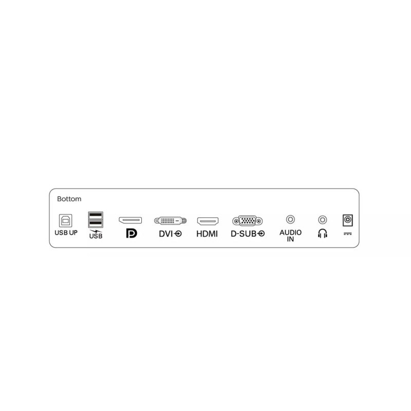 Detalle de Monitor Philips 222B9TA 21.5" FullHD táctil IP65 — rendimiento robusto para entornos exigentes
