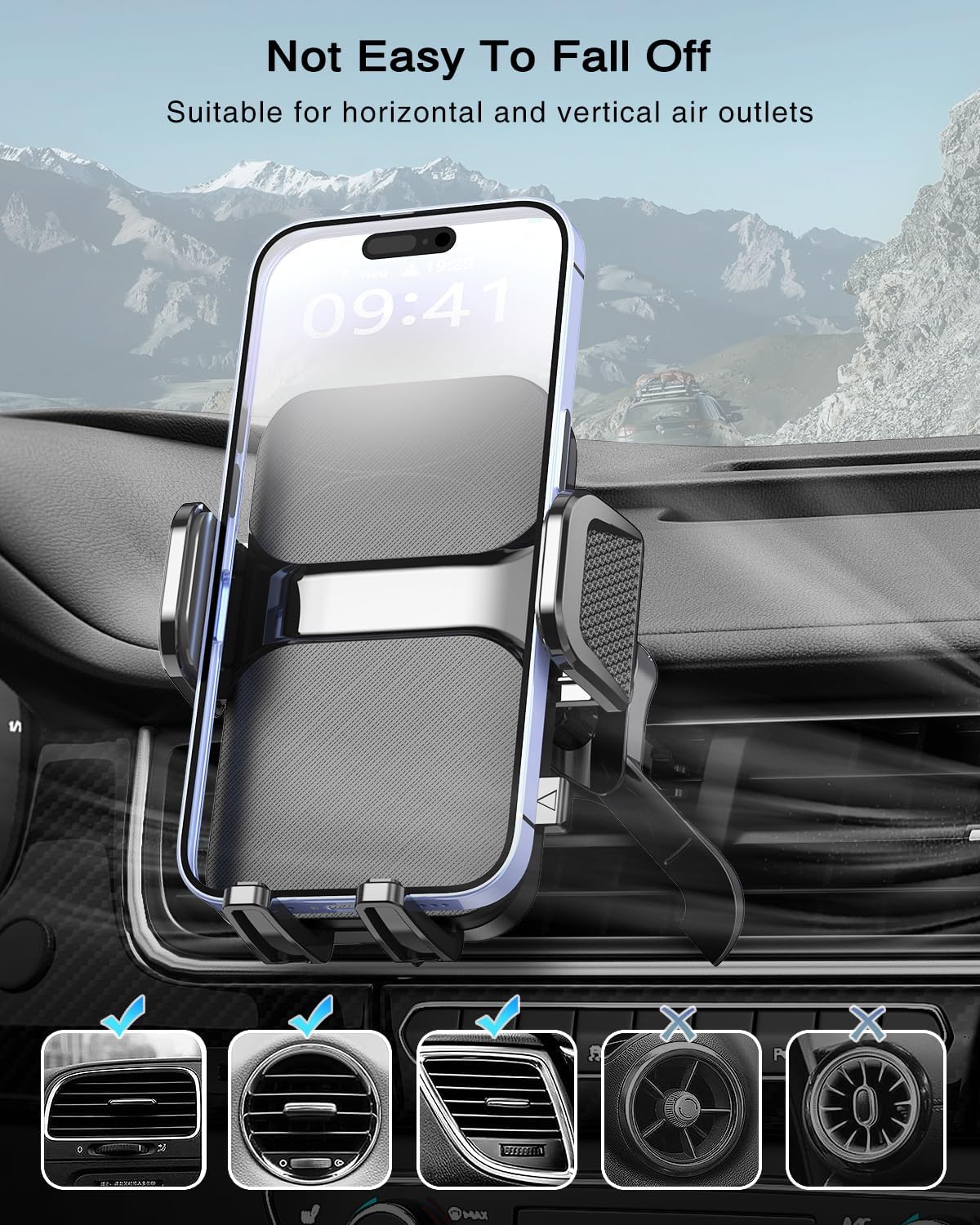 Thumbnail 4 de Hoppac Car Phone Holder 360° rotation