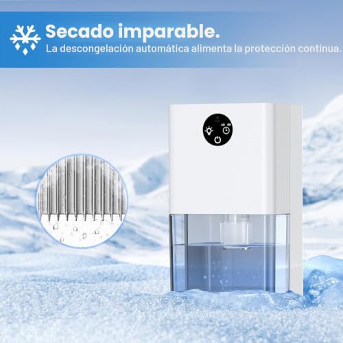Detalle de Cakoai deshumidificador eléctrico 1.800 ml