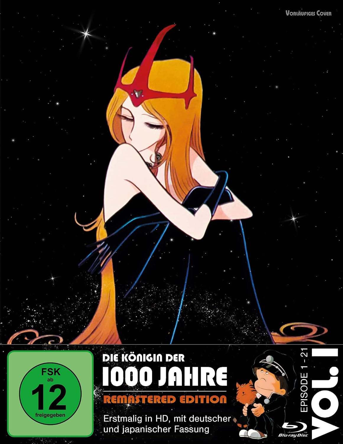 Detalle de Die Königin der tausend Jahre – Remastered Edition (Volume 1, Ep. 1–21) auf 4 Blu-rays von Plaion Pictures