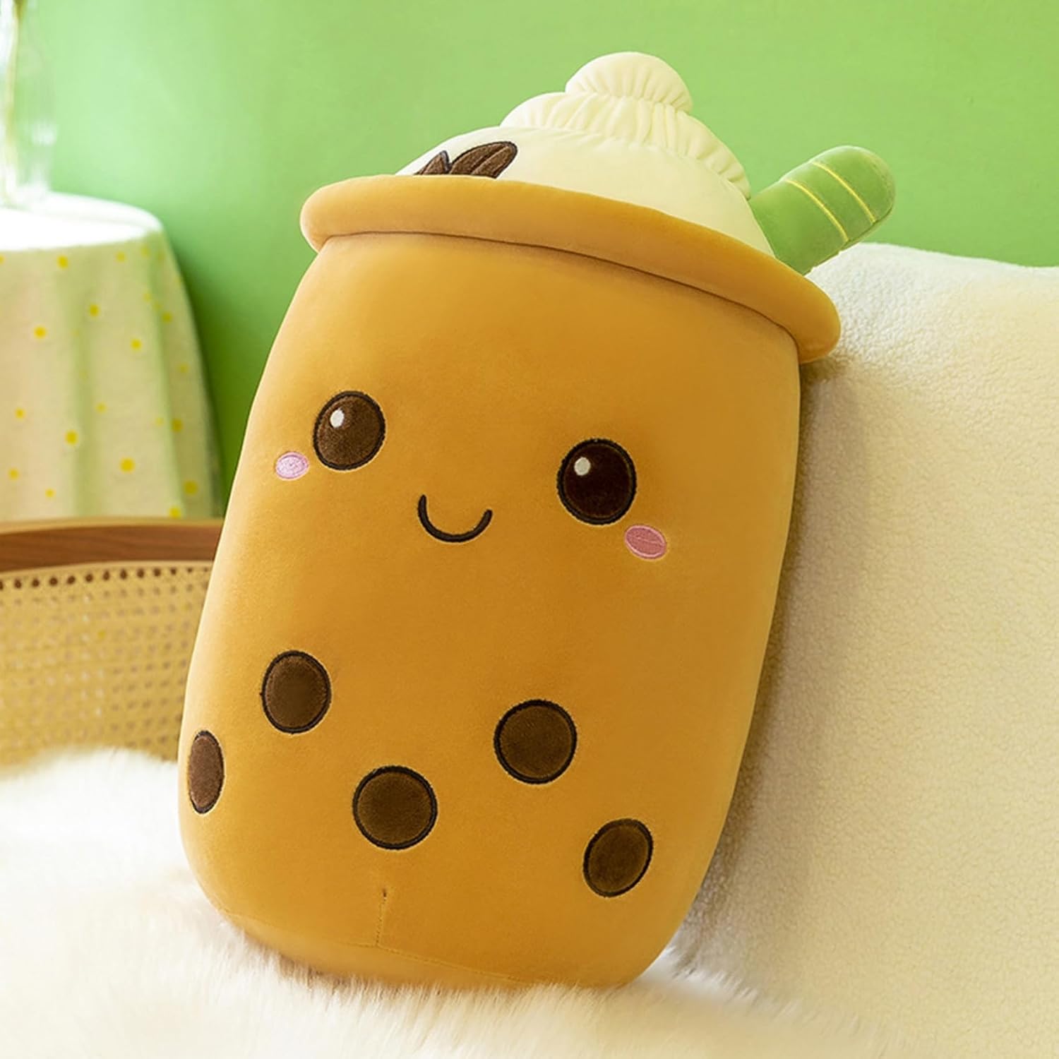 Detalle de FSRONGXI 2pcs Boba Plush: Cute Bubble Tea Plushies for Play, Display and Collecting
