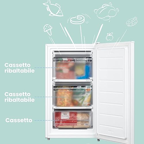 Detalle de COMFEE' RCU60WH2: Congelatore verticale compatto da 60 L per spazi piccoli