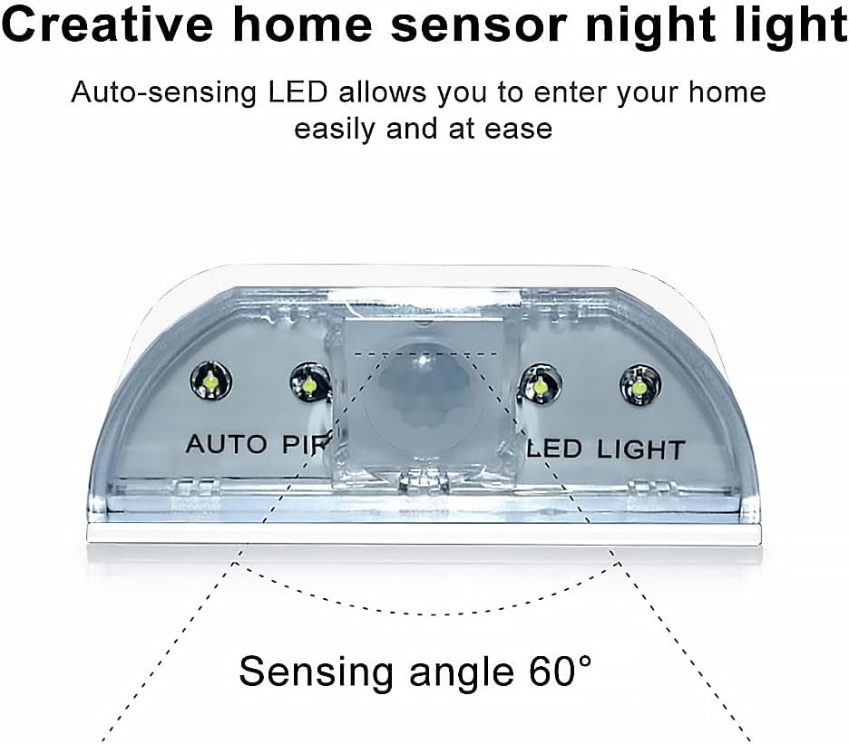 Thumbnail 2 de shsyue Door Keyhole Light 4-LED Motion Sensor