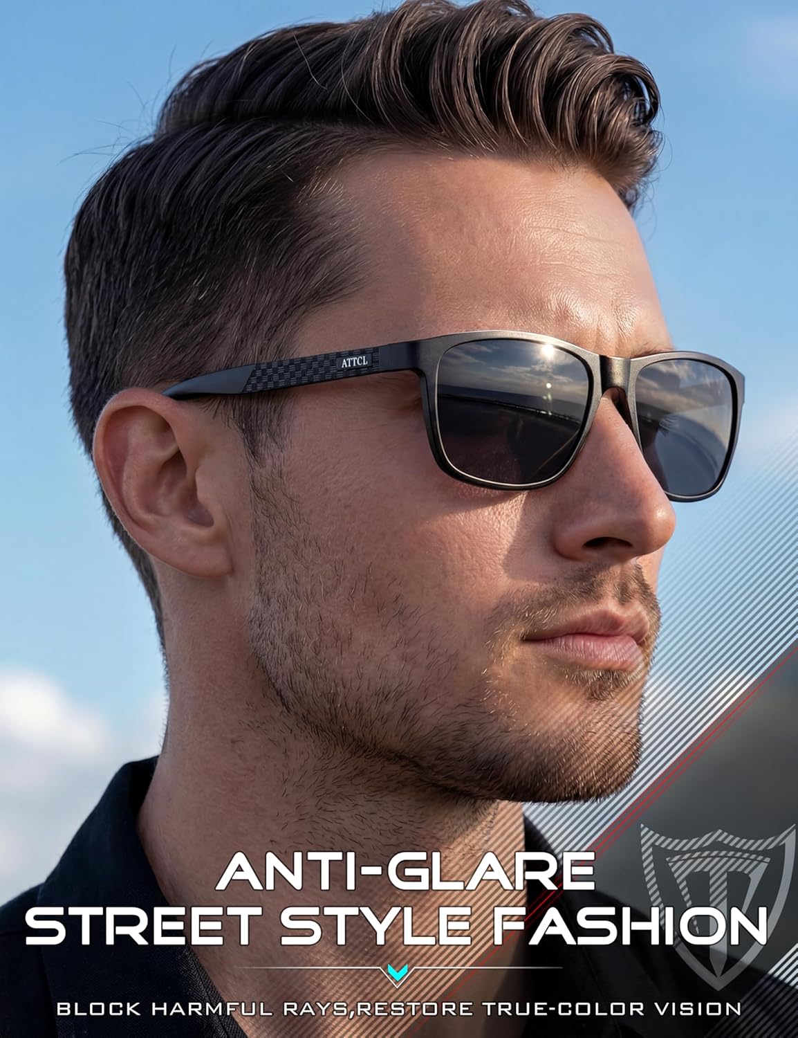 Detalle de Polarised UV400 driving sunglasses