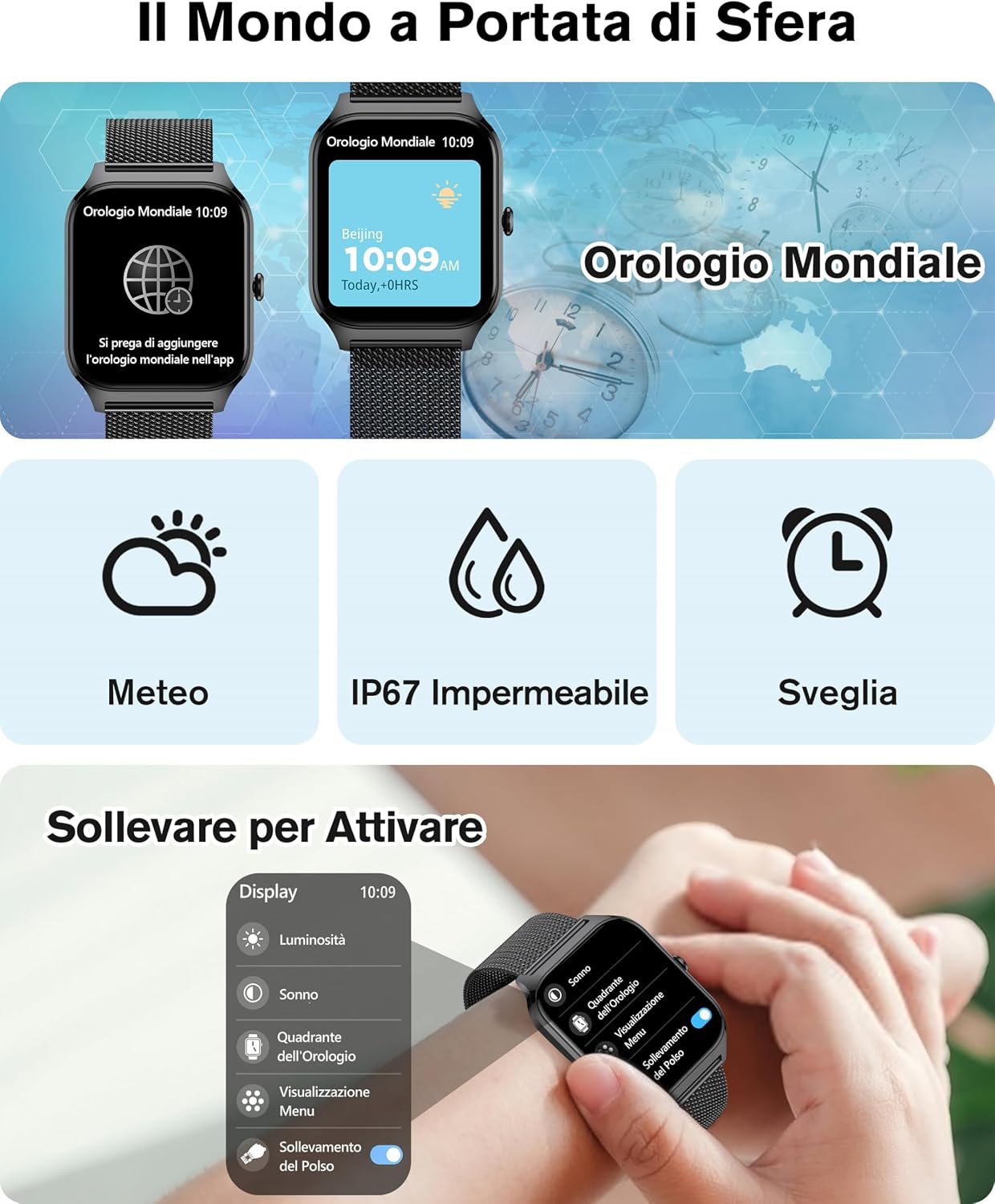 Thumbnail 6 de KALINCO Smartwatch 1.85” IA
