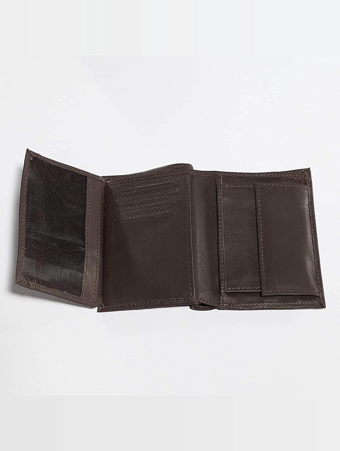 Detalle 2 de Levi’s Clairview Vertical 22543-4 – męski portfel ze skóry naturalnej, brązowy