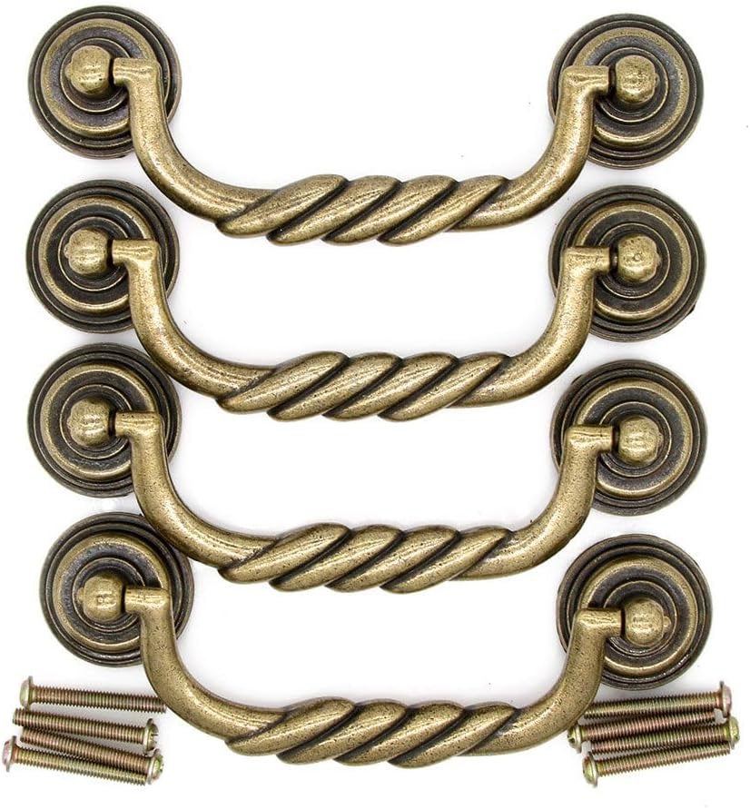 MSolid Cabinet Pull Handles, Zinc Alloy