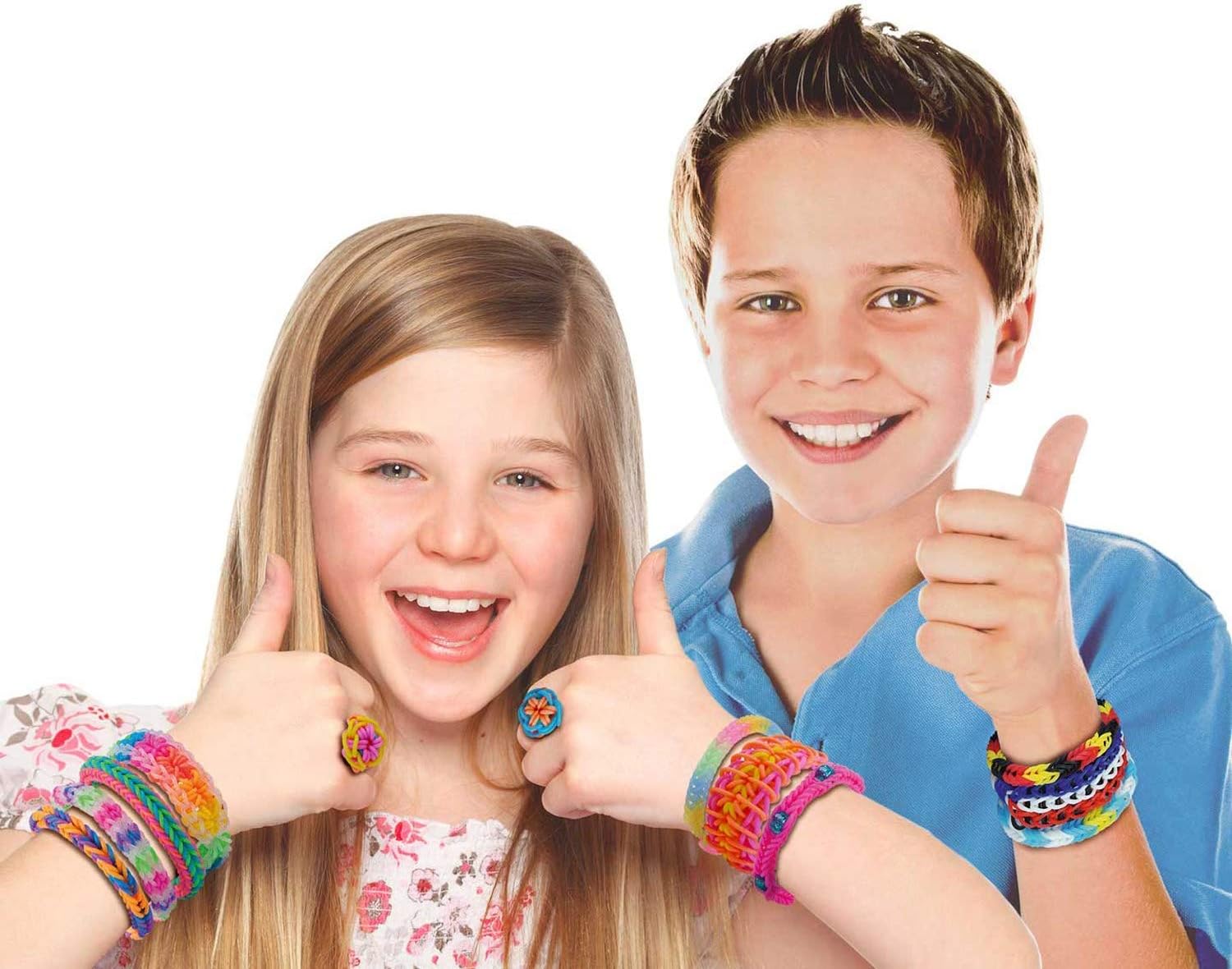 Thumbnail 4 de CRAZE loops CRAZE LOOPS Loom Bänder Kreativ Box (600 Silikon-Gummibänder) zum Basteln von Schmuck