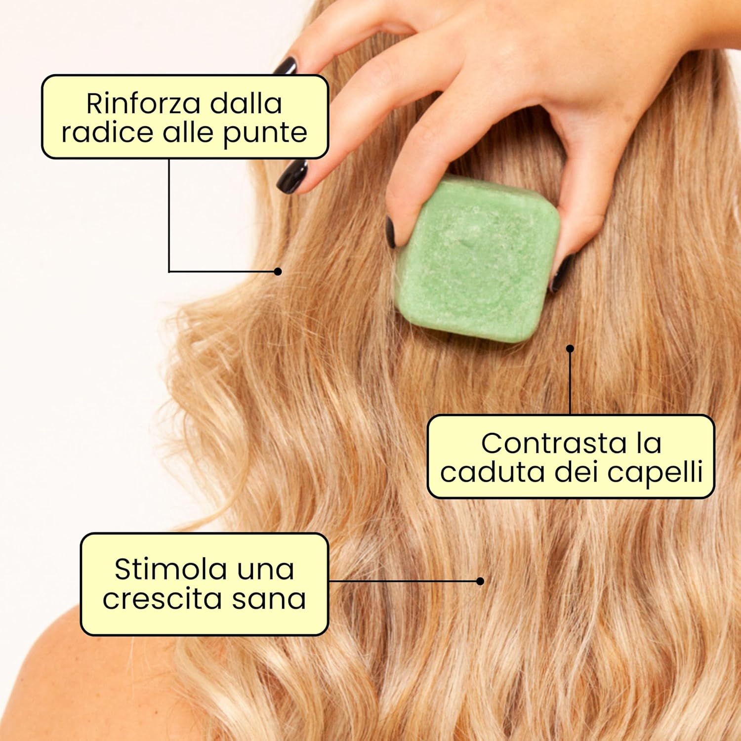 Thumbnail 2 de Enooso Shampoo Solido Bio Anticaduta: Rinforzante al Rosmarino per Capelli Forti e Verniciati