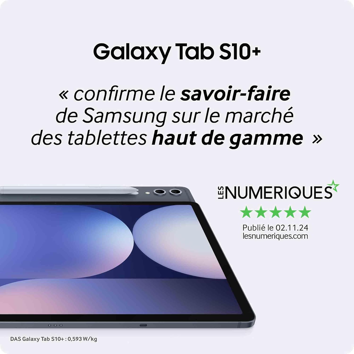 Thumbnail 1 de Samsung Galaxy Tab S10+ 12.6'' 256 Go Gris