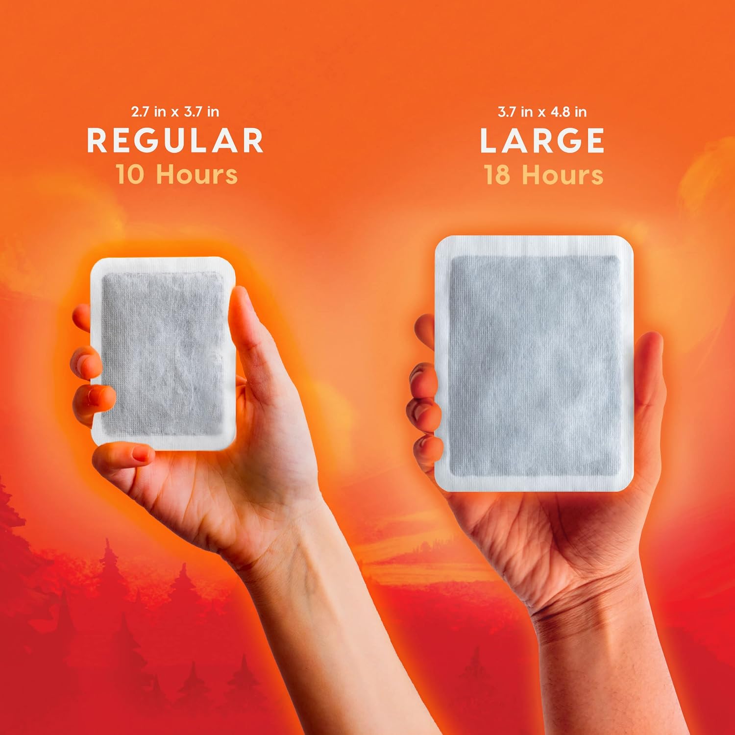 Detalle 2 de IRIS USA Disposable Hand Warmers, Regular/Large/Jumbo
