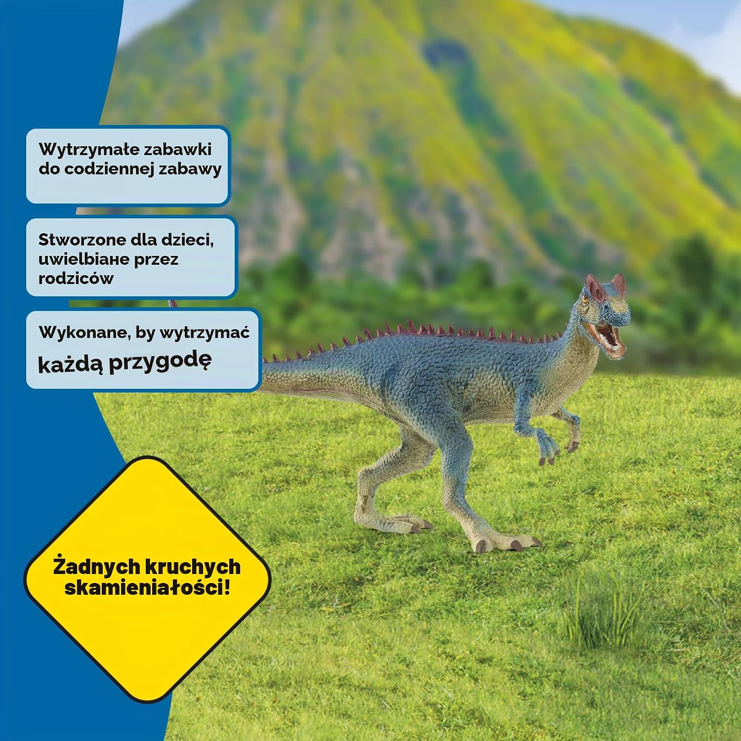 Thumbnail 4 de Schleich DINOSAURS 15046 – figurka dilofozaura z ruchomą szczęką, 8 × 23 × 11 cm