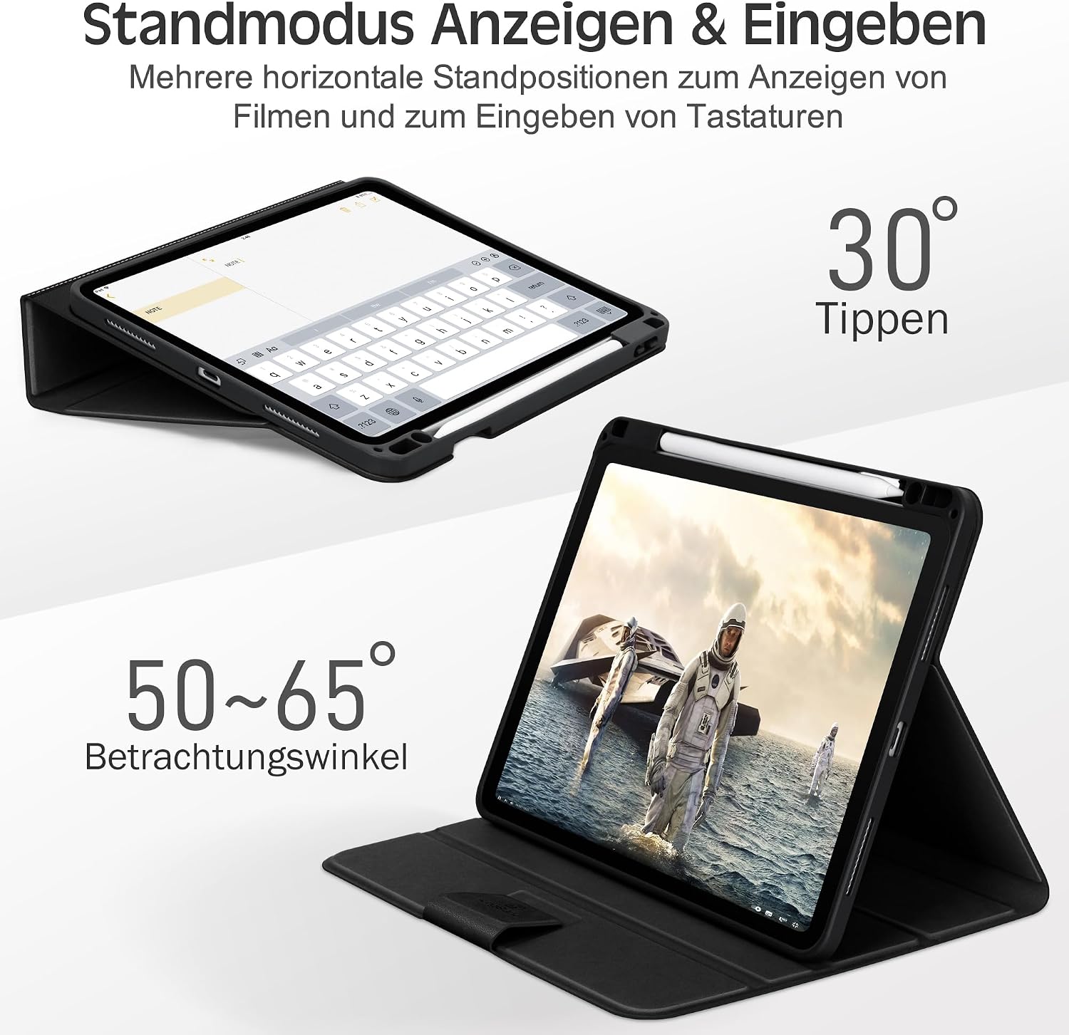 Thumbnail 4 de KingBlanc iPad Air 13 Hülle mit Stifthalter