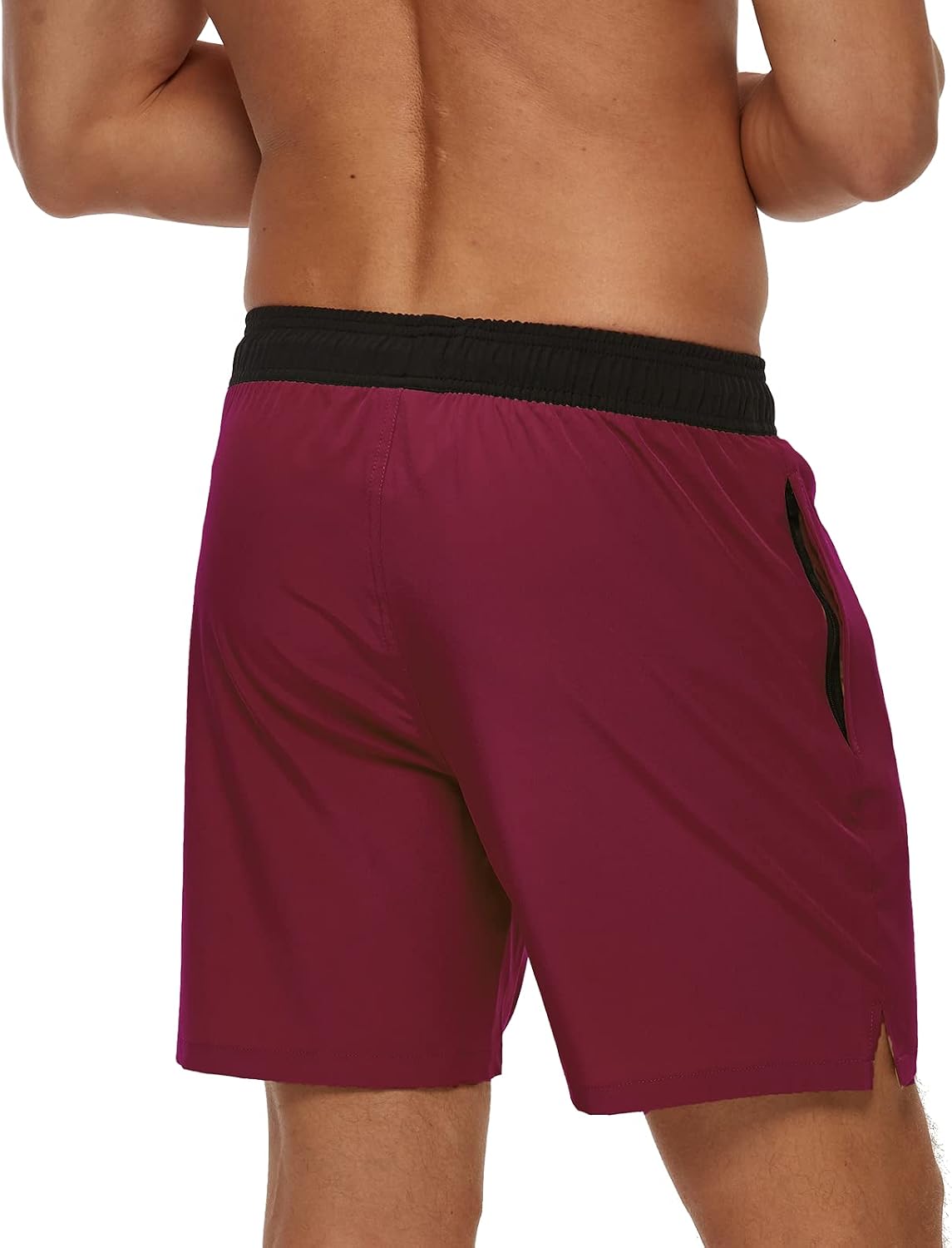 Detalle 2 de Aisprts maillot de bain homme short extensible à poches zippées