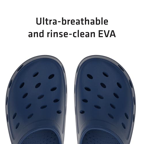 Detalle de Lakeland Active Women's Silloth Lightweight Ventilated Clogs – Navy Blue (3 UK)