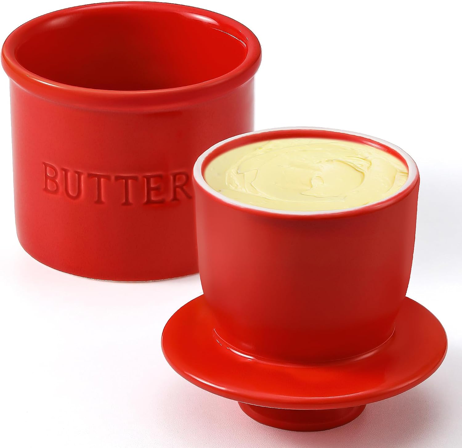 Thumbnail 6 de Porcelain Butter Crock