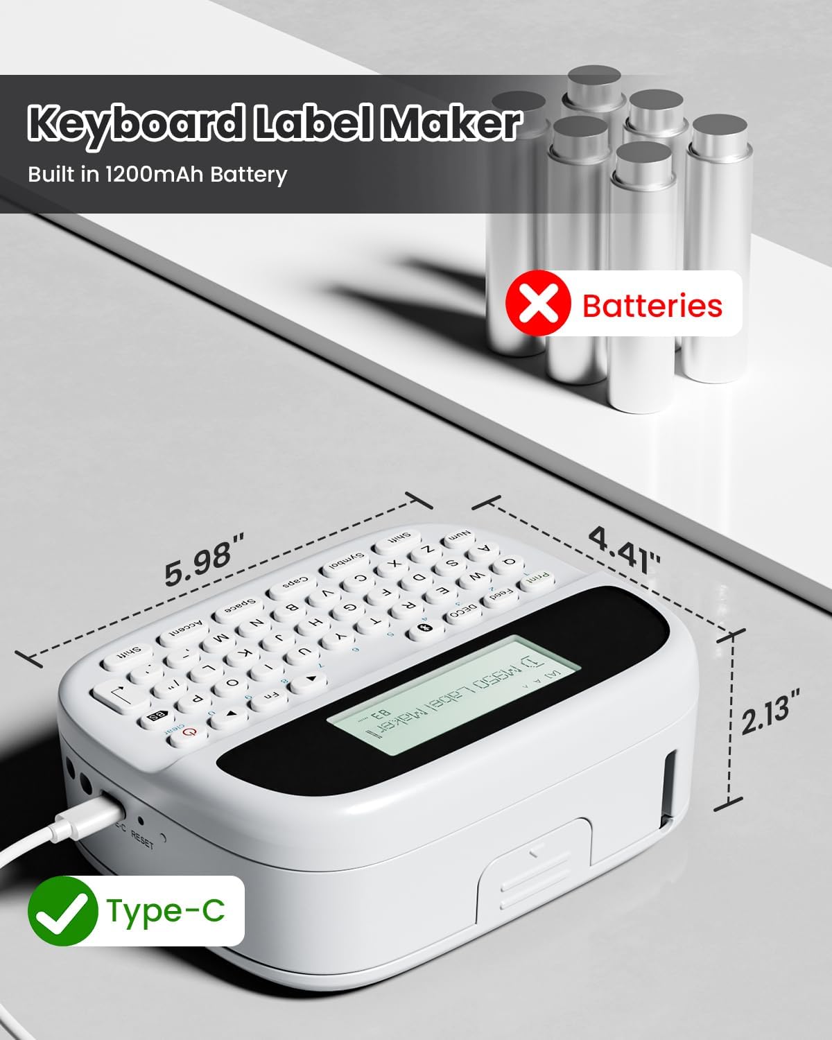 Thumbnail 5 de Phomemo M950 Étiqueteuse thermique 12 mm 📇
