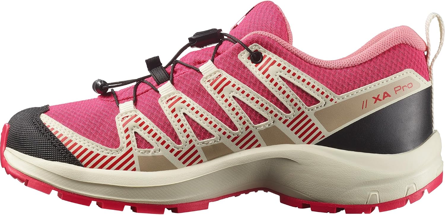 Detalle de Salomon XA Pro V8 ClimaSalomon Waterproof – Unisex Multifunktions-Kinderschuhe mit präziser Passform