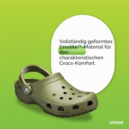 Thumbnail 9 de Crocs Unisex Classic Clog Army Green 33/34 EU – robust, leicht und vielseitig