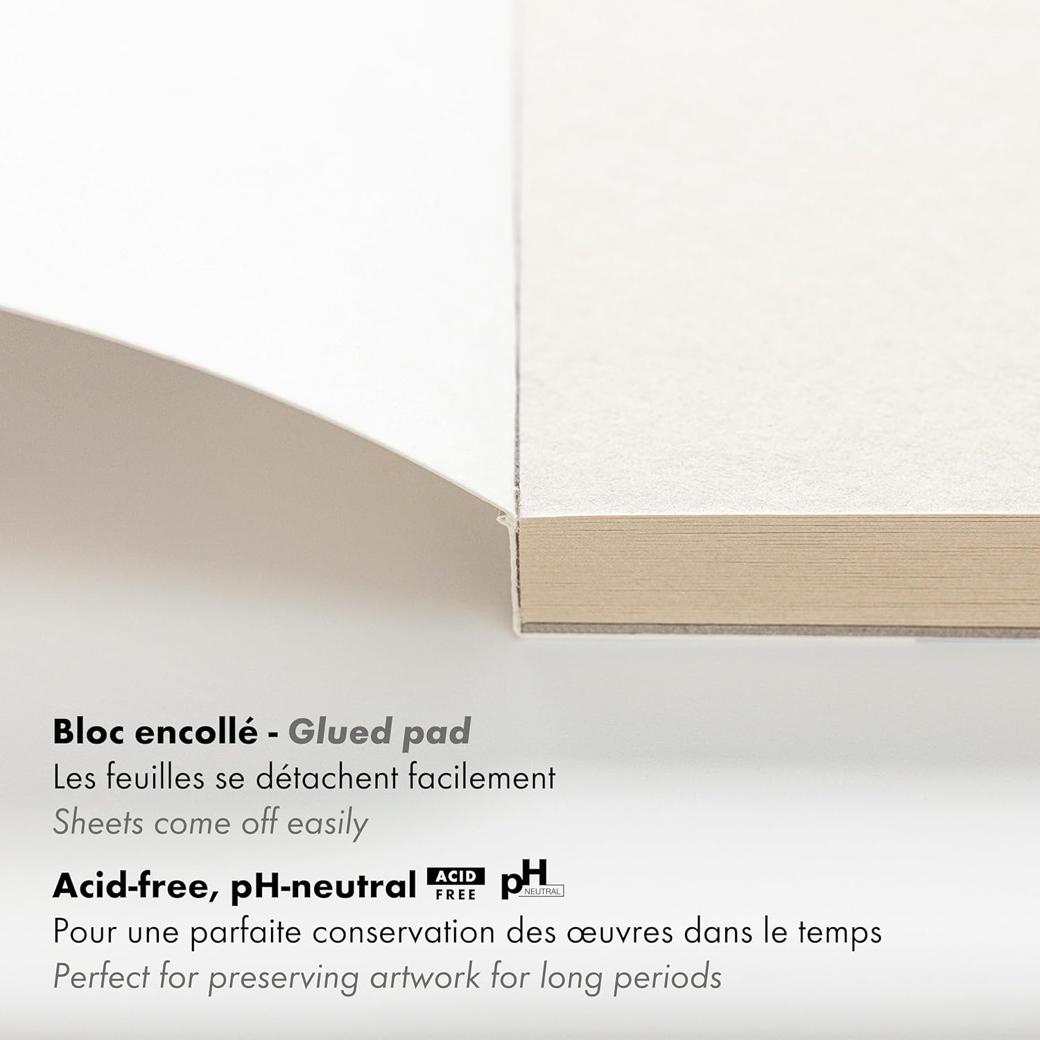 Thumbnail 1 de Clairefontaine 96541C Bloc Collé PaintON Multi-techniques - A3, 30 feuilles, 250 g
