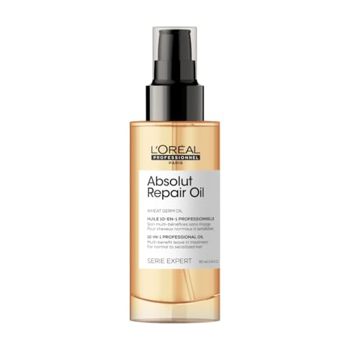 Detalle de L'Oréal Professionnel Paris Absolut Repair Huile Cheveux 10-en-1 – Leave-in 90 ml