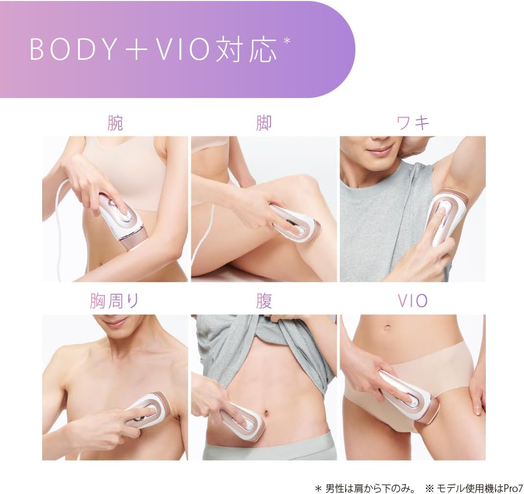 Detalle de ブラウン シルクエキスパート Pro5 PL5387 IPL光美容器 VIO対応・3モード・アタッチメント3個