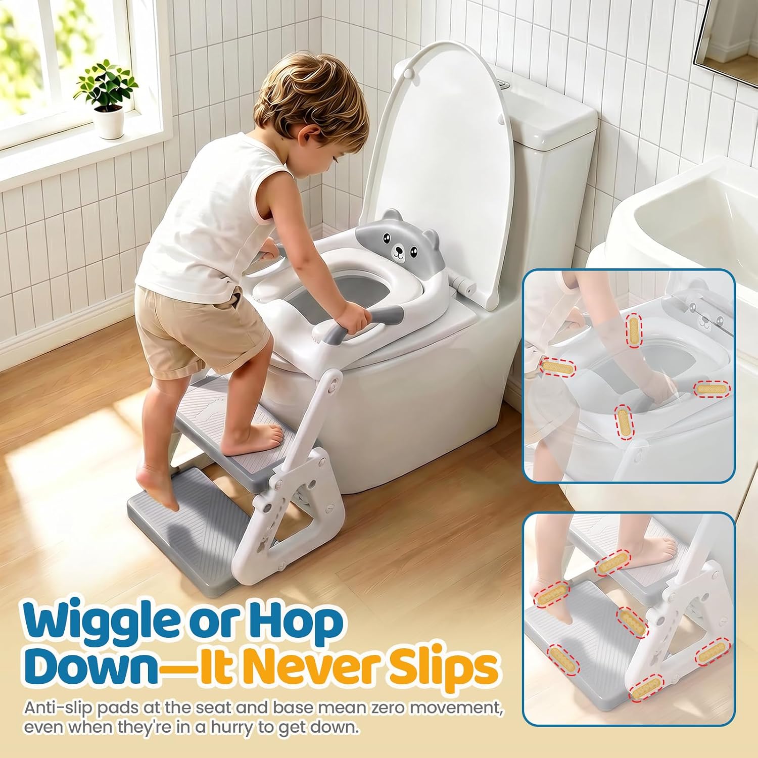 Thumbnail 4 de Orzbow Potty Training Toilet Seat 1-step 🚽