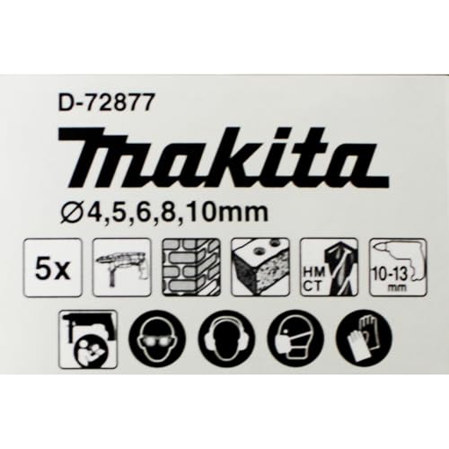 Thumbnail 4 de Makita D-72877 - Set de 5 brocas 🛠