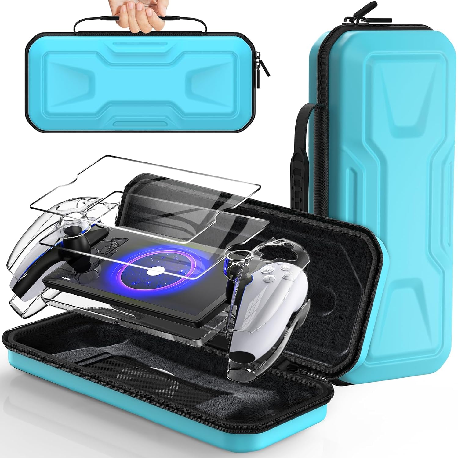 Detalle 2 de FYOUNG 3-in-1 PS Portal Case Bundle
